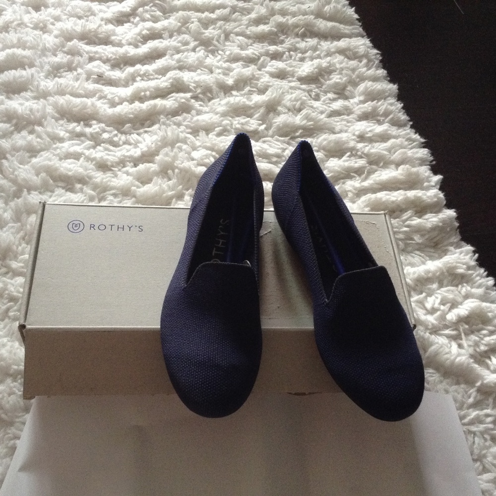 Rothy's The Loafer size 6 in Navy